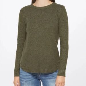 Nickole Olive Green textured pullover